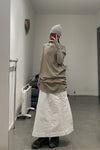 BORIS BIDJAN SABERI Stitching T-shirt LS1.2 RF F035+FTJ 00001 Marl 2